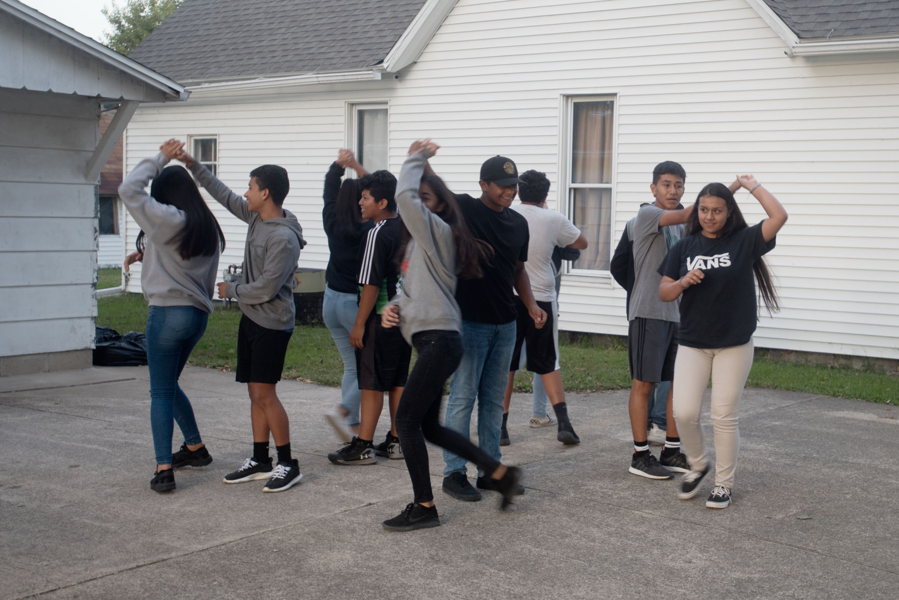 Quinceañera dancers